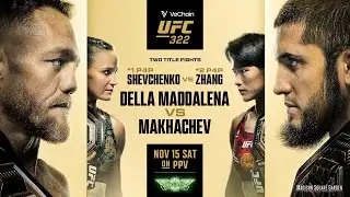UFC 322 LIVE DELLA MADDALENA VS MAKHACHEV WATCHALONG AND COMPANION LIVESTREAM!