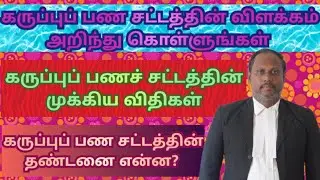 Black Money Act | Punishment & Penalty | Black Money Explanation | Tax Evasion | Money Hoarding |...