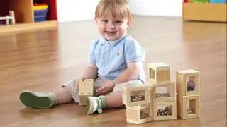 Wooden Sensory Bead Blocks from TTS Group