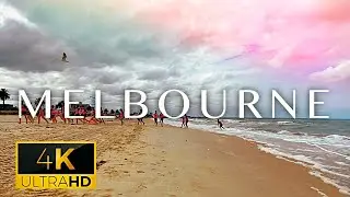 Melbourne vlog 2023 | 16M walking beach tour | MELBOURNE in 4K Ultra HD - The most beautiful place!