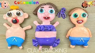 CoComelon Clay Cracking | Summer SprinklerDance | Nina, JJ and Cody