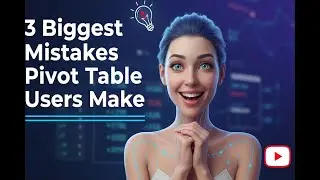 3 Biggest PivotTable Mistakes in Excel (Avoid These & Save Time!)