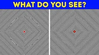 15 TRICKY OPTICAL ILLUSIONS
