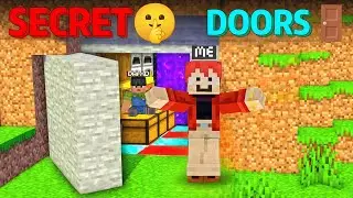[MINECRAFT 🤫SECRETS DOORS🚪][NEW GAMING🎮 VIDEO]