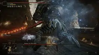 Maliketh, The Black Blade fight (solo, without spirit ashes)