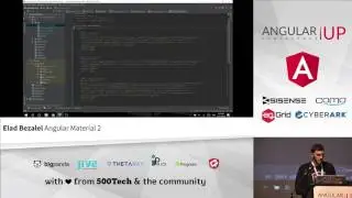 Elad Bezalel - Angular Material 2  | AngularUP 2016