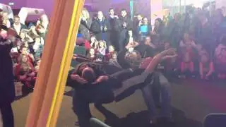 Sharks hypnotised at the Toy Show Experience