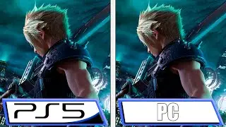 Final Fantasy VII REMAKE | ПК против PS5 | Сравнение графики
