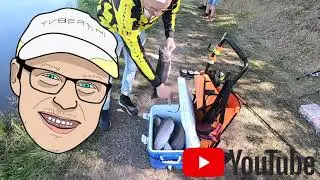 Sascha Kunkel von TFT und Lasse Ahrens in Storkes&oslash;en Ribe Sommerfischen