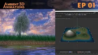 EP 01 Cinema 4D tfTerrain Tutorial for Pond scene | TerraformFX Insydium tfGrid tfNoise