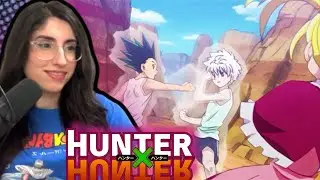 BISKY'S TRAINING ARC!! Hunter x Hunter Ep 64-65 Reaction | HxH