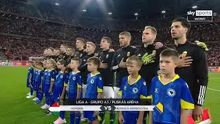 Hungary vs Bosnia Herzegovina National Anthem - Nations League 2024/25