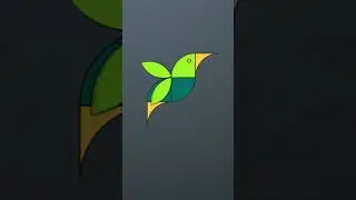 From Shapes to Feathers: Geometric Bird Art Tutorial | KavuCreative