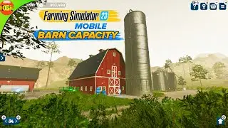 What is the Max Capacity of Barn/ Bale & Pallet Storage? Farming Simulator 23 info fs23