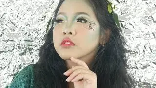 GODDESS OF NATURE MAKEUP TUTORIAL || NYX BIG THING MAKEUP CHALLENGE #TEAMLizzieParra