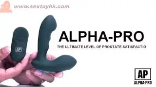 Alpha-Pro 7X P-MILKER Silicone Prostate Stimulator with Milking Bead【7頻震動無線遙控 &ndash; 滾動球前列腺刺激器】