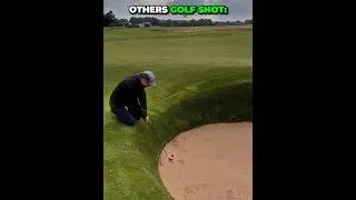 Others Golf Shot vs This Guy 💀 | #trollface #edit #phonk