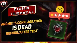 Angmet Conflagration — МЕРТВ | Тест до и после — PVE OW | Diablo Immortal