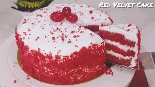 Red Velvet Cake Recipe | Without Oven |
