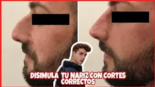 COMO CORTAR TU PELO💇‍♂️SI TIENES NARIZ AGUILEÑA👃l AYUDO A MIS SUSCRIPTORES cortes para hombres