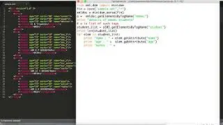 XML Processing in Python
