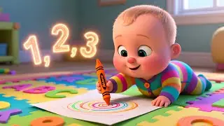 Crayon Colors With Baby | Fun Color Learning Nursery Rhyme for Kids