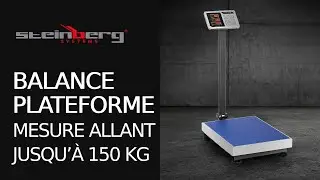 Balance plateforme Steinberg Systems SBS-PF-150/20 | Pr&eacute;sentation du produit