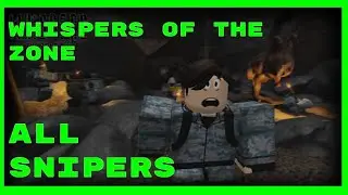 Roblox Whispers of the Zone RP all sniper rifles (Gamepass included)