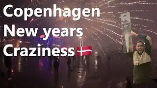 Copenhagen 2022 Year End Fireworks 🇩🇰 It's like Harry potter world 🪄