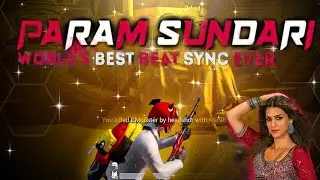 Param Sundari Bgmi Montage || Pubg Beat Sync Montage | Bgmi Montage.