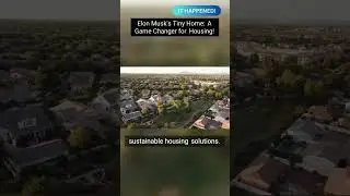 Elon Musk's Tiny Home: A Game Changer for Housing 🌍 #short #gaming #elonmusk