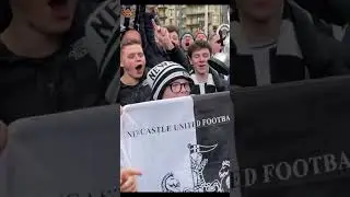 Newcastle fans EXPLOTAN en Wembley 🔥