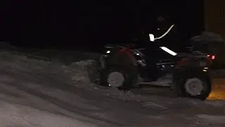 CFMOTO CFORCE 520 L Snow Plowing
