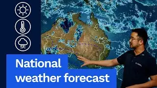 National Weather Forecast: Rain eases in WA, showers increase for south-east Australia
