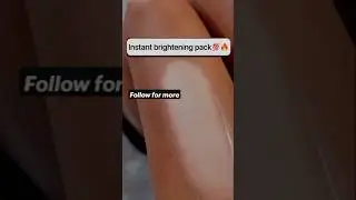 skin brightening pack #skincare skinbrighteningpack