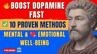 🔥 Boost Dopamine Fast: 10 ✅ Proven Methods for 🧠 Mental & 💖 Emotional Well-Being | Stoic Bridge 🌉