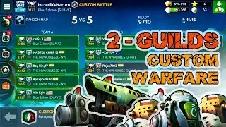Battle Bay LIVE EP #11 : 5 v 5 Custom (2 GUILDS)