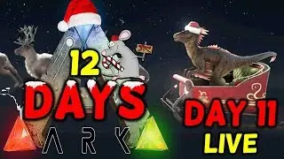 12 DAYS TO COMPLETE ARK? LIVE -DAY 11 REX BREEDING AND LAST BITS