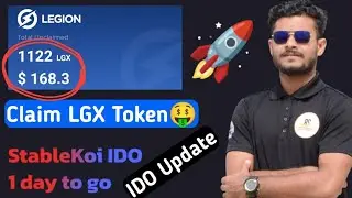 Claim Legion Token & YokaiSwap IDO Update StableKoi, Trick BD
