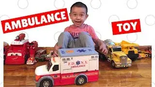 Ambulance For Kids Ambulance Toy Truck FDNY Ambulance Rescue Vehicles For Kids