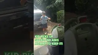 Boys being boys #snake #animals #viral #crazy #nature #funny #shorts #mom #family #lol #like #love