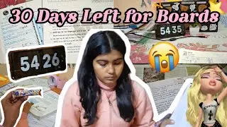 30 days left for 2026 Board Examination | Class 10 CBSE BOARD EXAM | Study Vlog as CBSE 10th grader