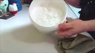Making whipped laundry soap!