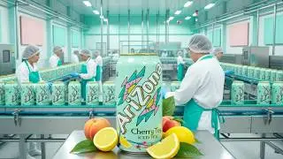 Inside The Factory: How Arizona Iced Tea Is Made (Full Process)