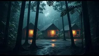 Rain Sounds for Sleeping 🌧️ Long Heavy Rain Ambience for Deep Sleep, Stress Relief & Night Rest