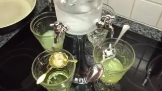 Absinthe Fountain in action