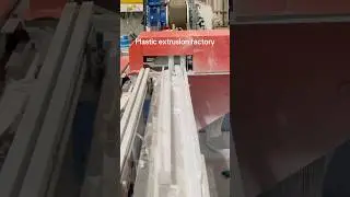 Plastic extrusion factory site.#plastic #factory #plasticproducts #extrusionline #extrusion #machine
