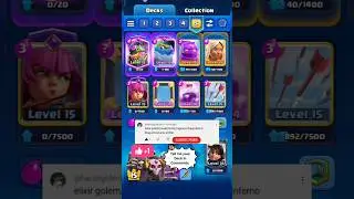 elixir golem battle healer deck 🤯 | clash royale | #shorts #viralvideo #clashroyale