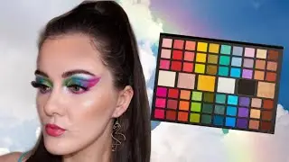 FIRST IMPRESSIONS!! TESTING XX REVOLUTION XXTRAVAGANZA EYESHADOW PALETTE 🌈🌈🌈
