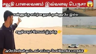 சவூதிஅரேபியா பாலைவனம்😱 | சவூதி கிராமம் இப்படித்தான் இருக்கும் | saudi desert | saudi Arabia village